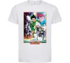 Дитяча футболка Hunter x hunter постер Білий фото