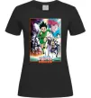 Жіноча футболка Hunter x hunter постер Чорний фото