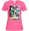 Жіноча футболка Hunter x hunter постер Яскраво-рожевий фото