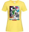Жіноча футболка Hunter x hunter постер Лимонний фото