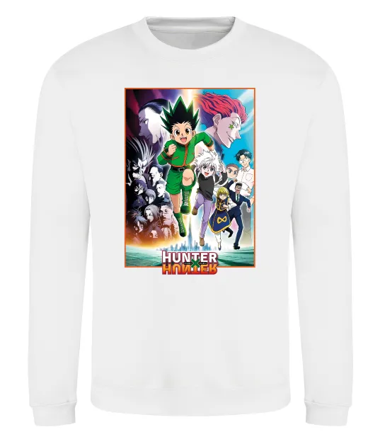 Свитшот Hunter x hunter постер Белый фото