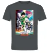 Чоловіча футболка Hunter x hunter постер Графіт Чоловіча футболка Hunter x hunter постер Графіт фото