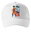 Кепка Dragon ball Goku Белый фото
