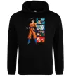Жіноча толстовка (худі) Dragon ball Goku Чорний фото