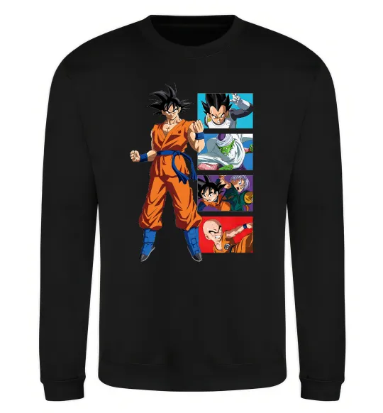 Свитшот Dragon ball Goku Черный фото