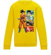 Дитячий світшот Dragon ball Goku Сонячно жовтий фото