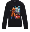 Дитячий світшот Dragon ball Goku Чорний фото