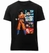 Мужская премиум футболка Dragon ball Goku Черный фото