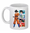 Чашка керамическая Dragon ball Goku Белый Чашка керамическая Dragon ball Goku Белый фото