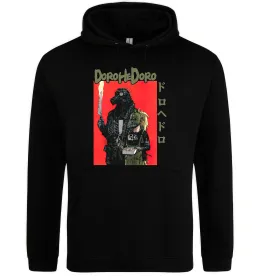 Чоловіча толстовка (худі) Dorohedoro в масках Чорний фото