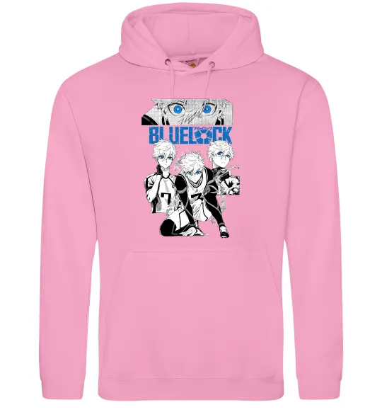 Чоловіча толстовка (худі) Bluelock Рожевий фото