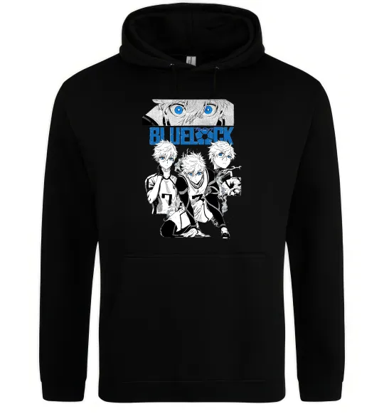 Женская толстовка (худи) Bluelock Черный фото