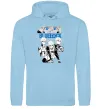 Жіноча толстовка (худі) Bluelock Блакитний фото