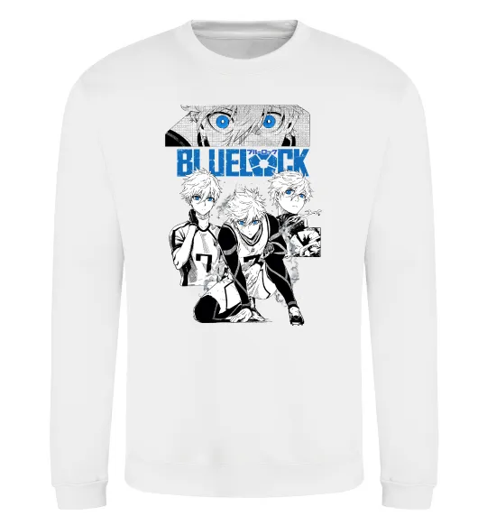 Світшот Bluelock Білий фото