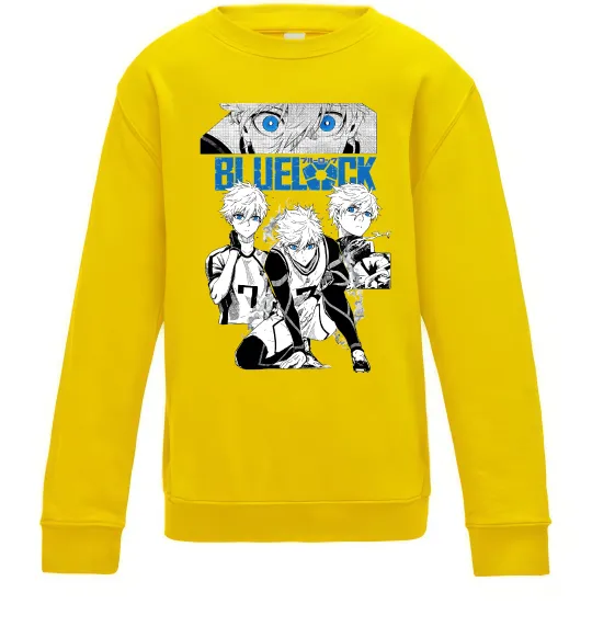 Детский Свитшот Bluelock Солнечно желтый фото
