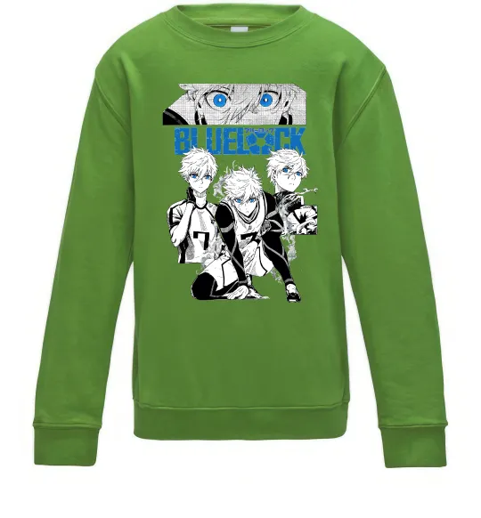 Детский Свитшот Bluelock Лаймовый фото