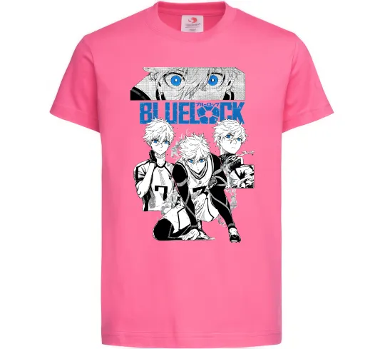 Дитяча футболка Bluelock Яскраво-рожевий фото
