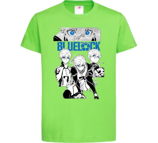 Дитяча футболка Bluelock Лаймовий фото