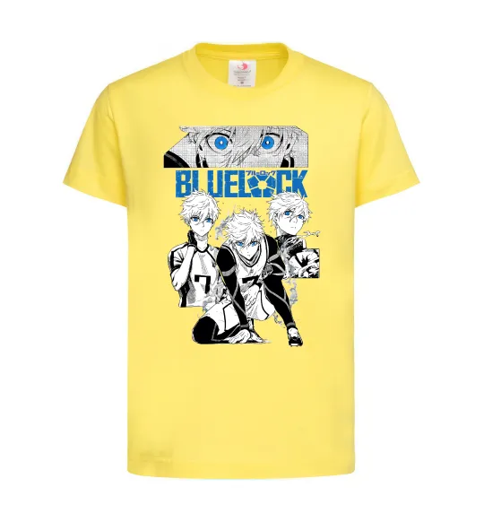 Дитяча футболка Bluelock Лимонний фото