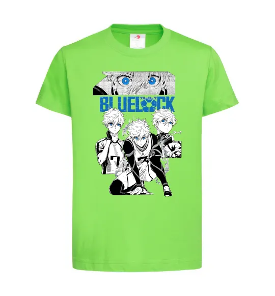 Дитяча футболка Bluelock Лаймовий фото