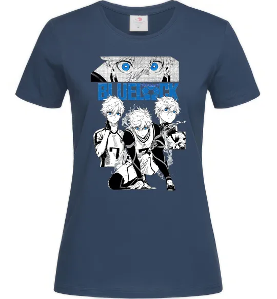 Жіноча футболка Bluelock Темно-синій фото