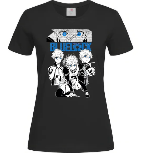 Жіноча футболка Bluelock Чорний фото