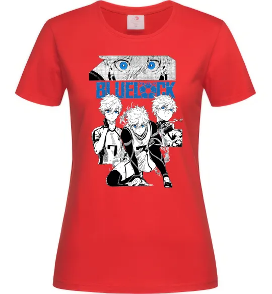 Жіноча футболка Bluelock Червоний фото