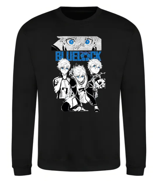 Світшот Bluelock Чорний фото