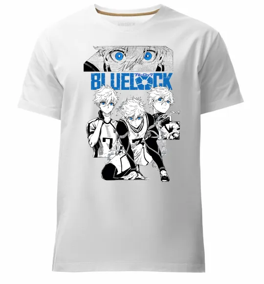 Чоловіча преміум футболка Bluelock Білий фото