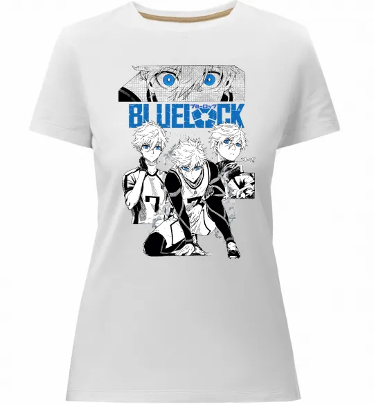 Жіноча преміум футболка Bluelock Білий фото