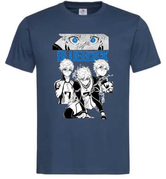 Чоловіча футболка Bluelock Темно-синій фото