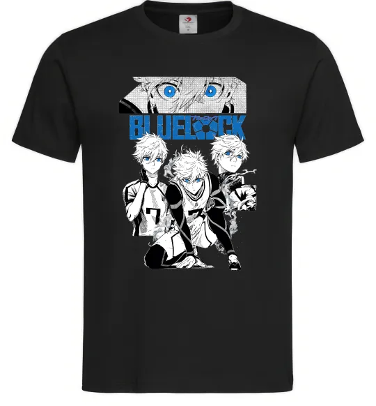 Чоловіча футболка Bluelock Чорний фото