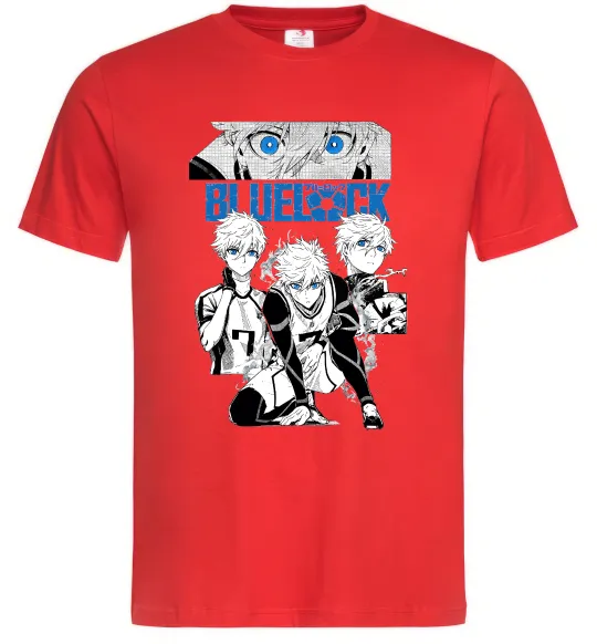 Чоловіча футболка Bluelock Червоний фото