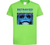 Дитяча футболка Solo leveling Betrayed Лаймовий фото