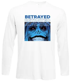 Лонгслів Solo leveling Betrayed Білий фото