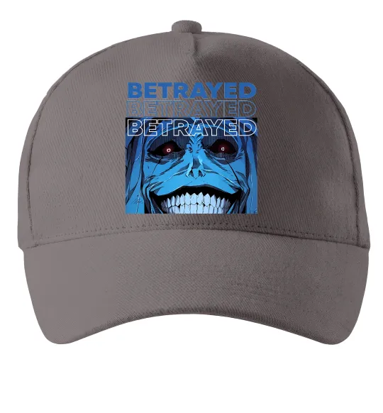 Кепка Solo leveling Betrayed Серый фото