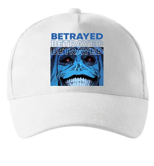 Кепка Solo leveling Betrayed Белый фото