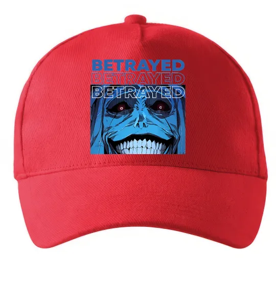 Кепка Solo leveling Betrayed Красный фото