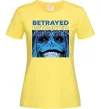 Женская футболка Solo leveling Betrayed Лимонный фото