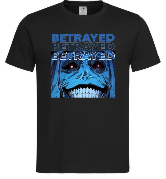 Чоловіча футболка Solo leveling Betrayed Чорний фото