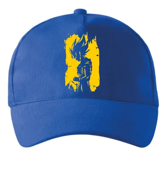 Кепка Goku art Ярко-синий фото