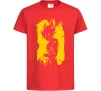 Дитяча футболка Goku art Червоний фото