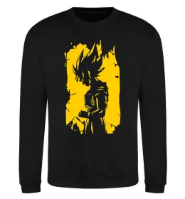 Світшот Goku art Чорний фото