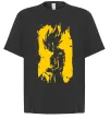 Футболка Оверсайз Goku art Чорний фото