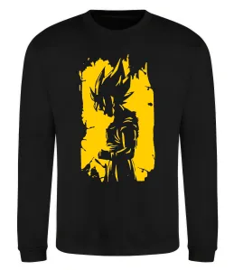 Світшот Goku art Чорний фото