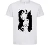 Дитяча футболка Goku art Білий фото