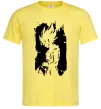 Чоловіча футболка Goku art Лимонний фото