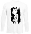 Лонгслів Goku art Білий фото