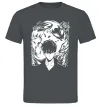 Чоловіча футболка Solo leveling art Графіт фото