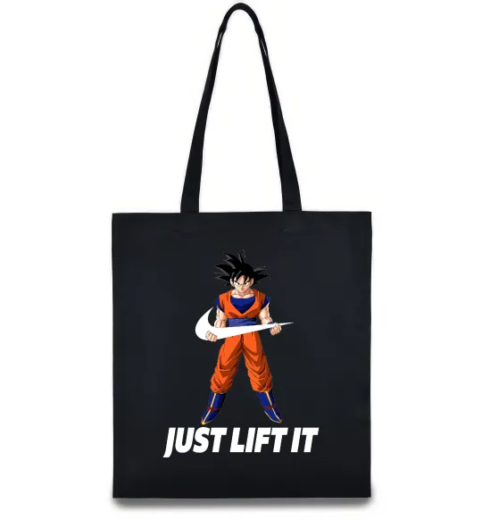 Еко-сумка DragonBall just lift it Чорний фото